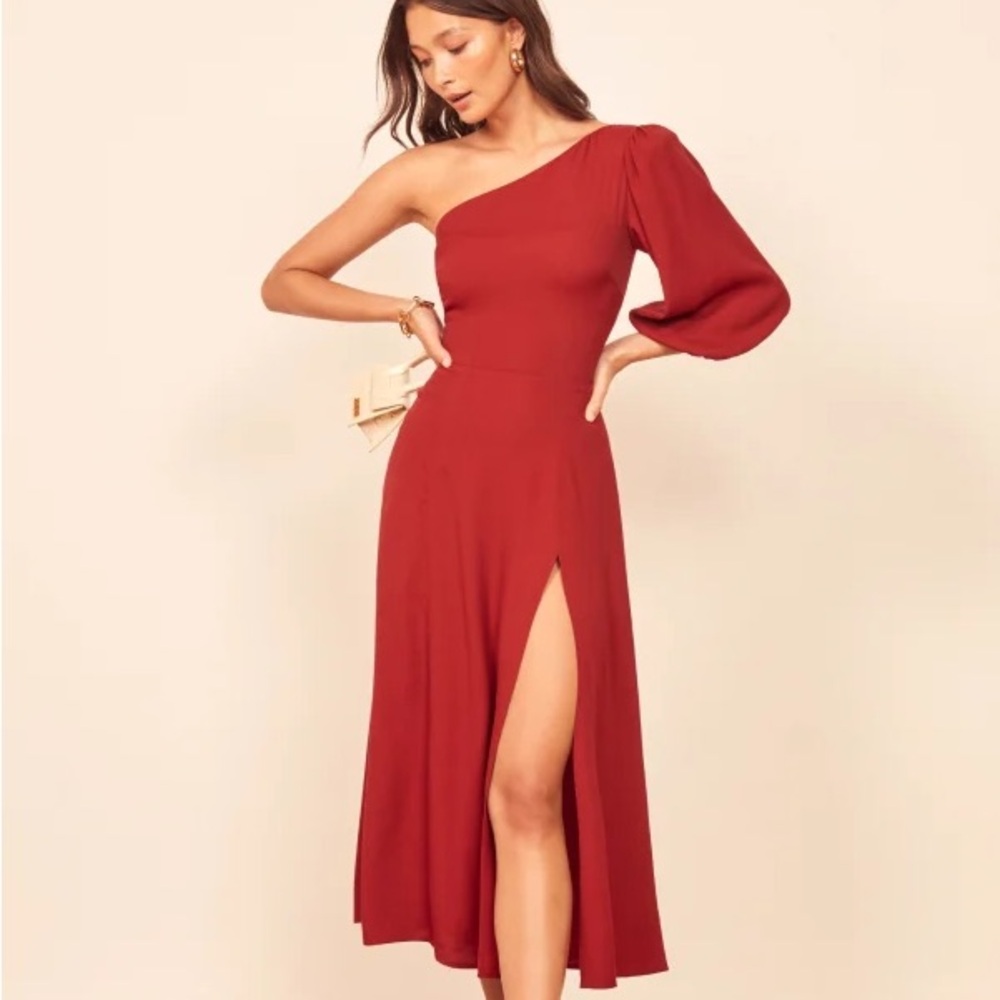 🍂 Reformation 🍂 Lawrence Midi Dress
